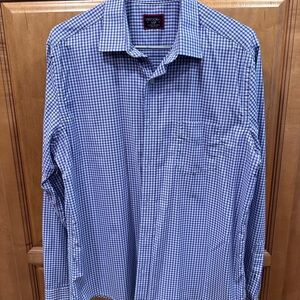 UNTUCKit Purple Checkered Men's Slim Fit Shirt